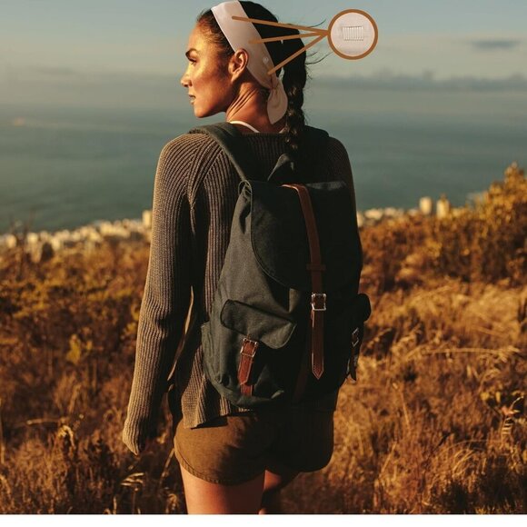 Stretch Headbands Women Bamboo Cotton Spandex Non-Slip Workout Gift
